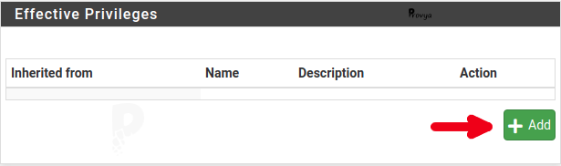 Ajout de droits à un utilisateur pour la sauvegarde - pfSense - Provya