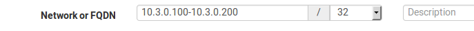 Exemple intervalle adresses IP alias - pfSense - Provya